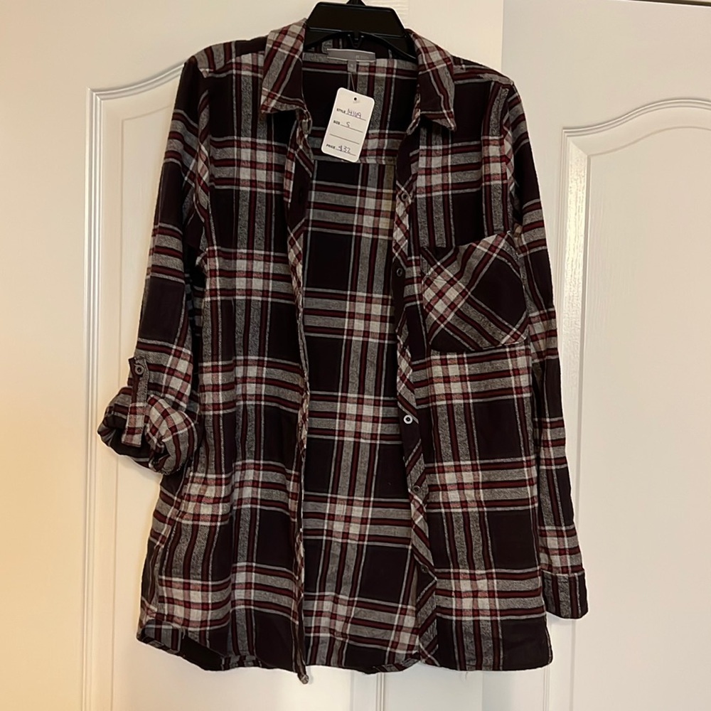 NWT flannel shirt